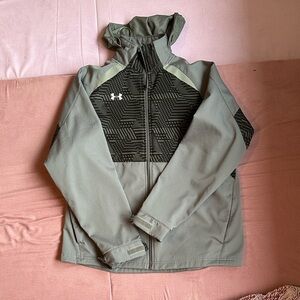 Under Armour Men's Black and Gray Performance Jacket